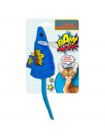 BAM! Toy with Catnip - 10 cm - Mouse Blue - (503319005954)