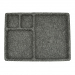 Kikkerland Felt Catch-All Tray (OR112)