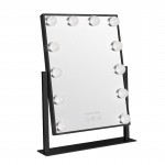 Gillian Jones LED Light Hollywood Mirror Black