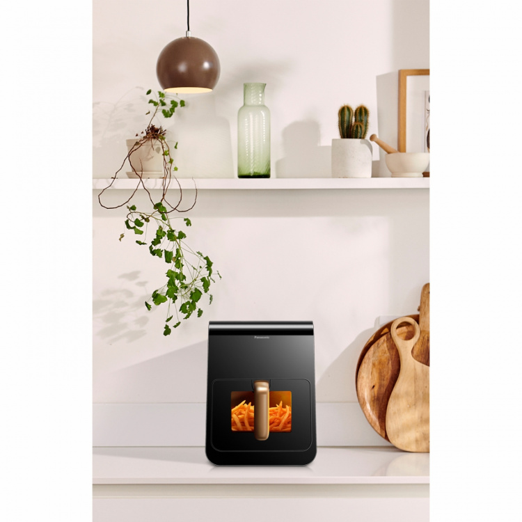 Panasonic Airfryer 5l NF-CC500SXE Dubbla element Touch,Belysning&Ånga Panasonic Airfryer 5l NF-CC500SXE Dubbla element Touch,Belysning&Ånga