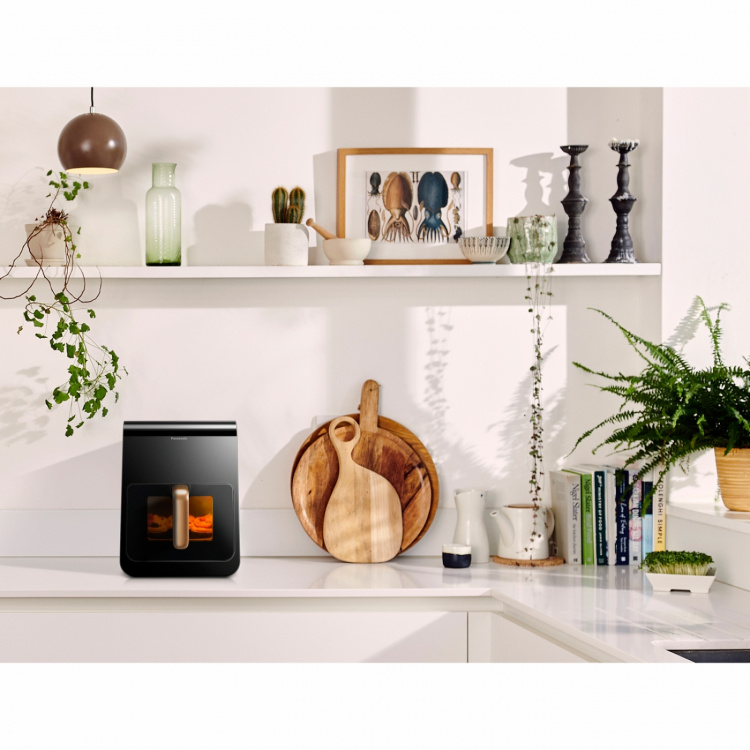 Panasonic Airfryer 6l Touch NF-CC600AXE Dubbla element 11 program