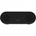 LogiLink Klockradio Temp/Luftfuktighet USB-C/Batteridrift Svart