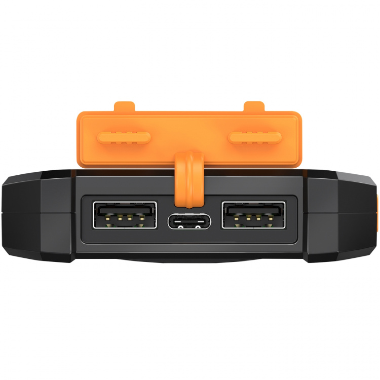LogiLink Solcells-Powerbank 10.000mAh 2xUSB-A + USB-C in/ut 12W LogiLink Solcells-Powerbank 10.000mAh 2xUSB-A + USB-C in/ut 12W