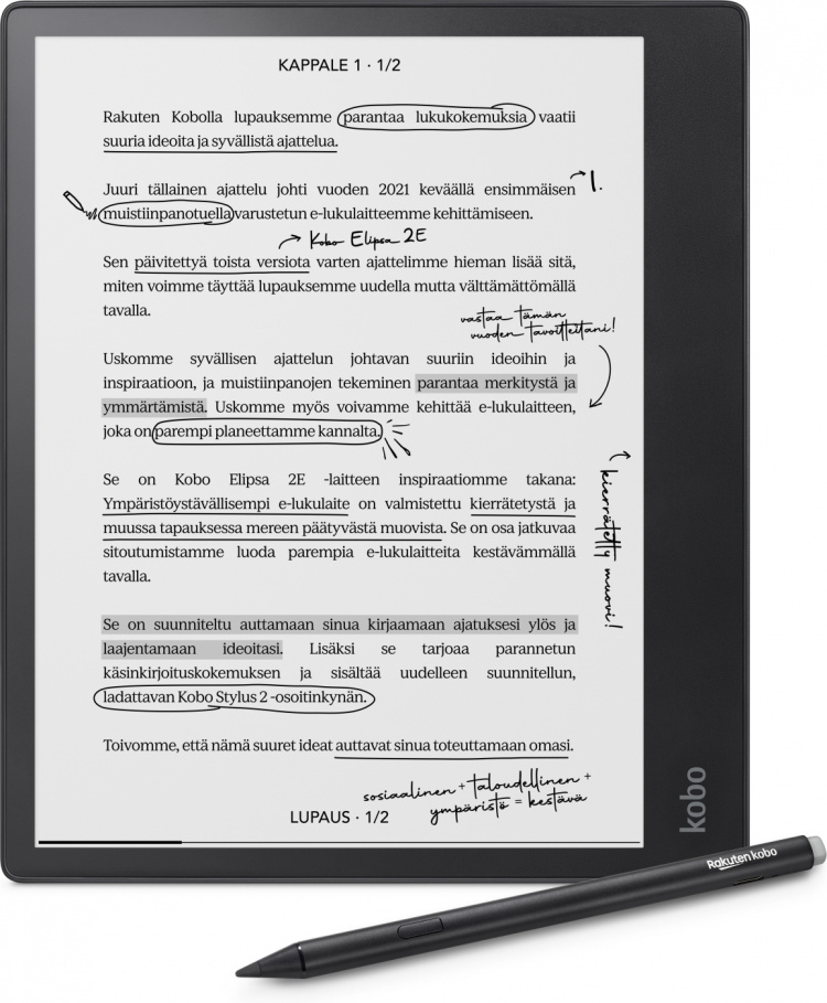 Kobo Elipsa 2E e-book reader