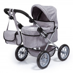 Bayer Dolls Pram Trendy - Grey (13010AA)