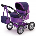 Bayer Dolls Pram - Trendy - Purple (13012AA)