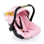 Bayer Deluxe Car Seat with Cannopy - Gold Bow (67990AA) Bayer Deluxe Car Seat with Cannopy - Gold Bow (67990AA)