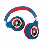 Lexibook Avengers - 2 in 1 Bluetooth foldable Headphones (HPBT010AV)