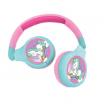 Lexibook Unicorn - 2 in 1 Bluetooth® foldable Headphones (HPBT010UNI)