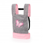 Bayer Doll Carrier - Grey & Pink (62233AA)