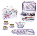 Magni Tea set in suitcase, with unicorn ( 3905 )