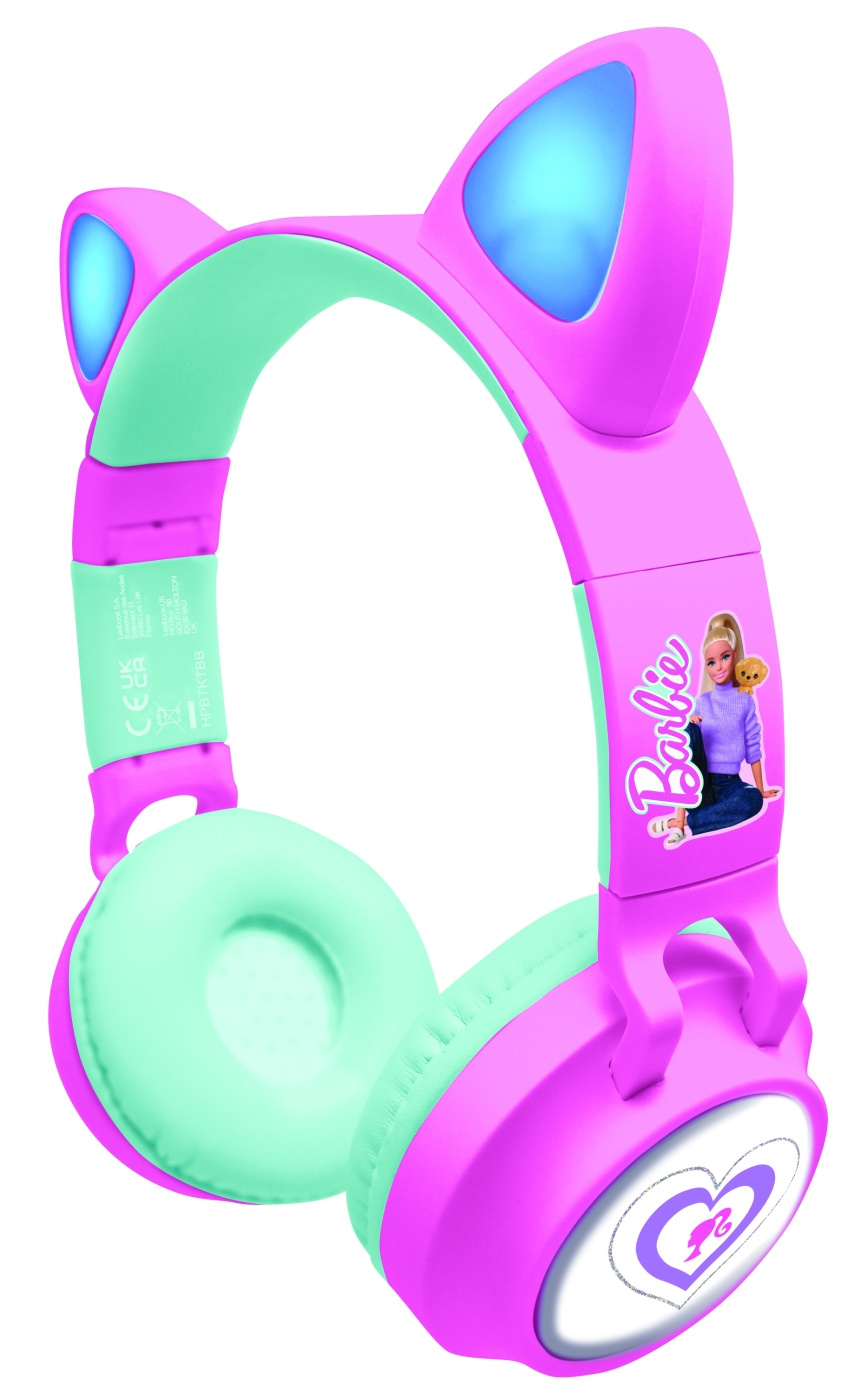 可愛くて希少！Barbie Bluetooth ワイヤレスイヤホン Miniso-barbie bluetoothワイヤレスヘッドセット,かわいい漫画の