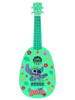Lexibook Stitch Wooden Ukulele with nylon cords (21\')\' (K230D)