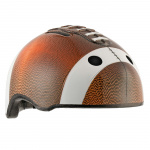 Crazy Safety Football Bicycle Helmet - Brown (49-55cm) (103001-01)