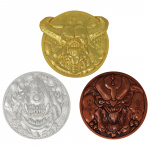 Fanatik DOOM Limited Edition Set of 3 Arcade Mode Medallion Collection