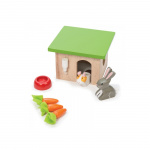 Le Toy Van Dollhouse Pet Set, Bunny and Guinea (LME045)