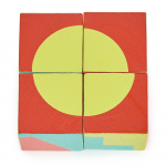 Mentari Block Puzzle 4 pcs - Shapes and Colours - (MT7113)