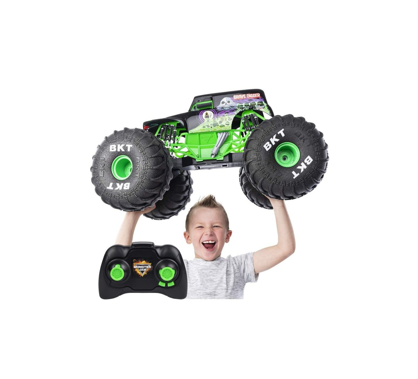 Buy Monster Jam RC Mega Grave Digger 6046198 Teknikproffset.eu