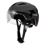 Crazy Safety Oak Bicycle Helmet - Black (55cm to 61cm) (360101-10) Crazy Safety Oak Bicycle Helmet - Black (55cm to 61cm) (360101-10)