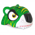 Crazy Safety Tiger Bicycle Helmet - Green (49-55cm) (100101-02-01)
