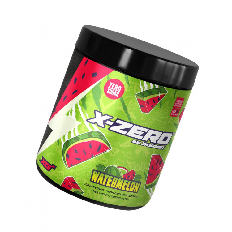 X-GAMER Energy Drink Powder X-Zero 160 gram Watermelon