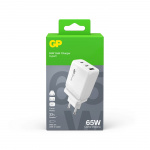 GP Wall Charger GaN PD 65W Incl Travel Adapter GP Wall Charger GaN PD 65W Incl Travel Adapter