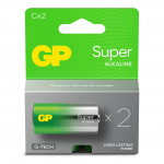 GP Battery Super Alkaline C LR14 2-Pack GP Battery Super Alkaline C LR14 2-Pack