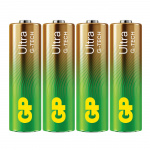 GP Battery Ultra Alkaline AA LR6 4-Pack GP Battery Ultra Alkaline AA LR6 4-Pack