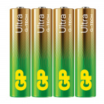 GP Battery Ultra Alkaline AAA LR03 4-Pack