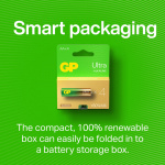 GP Battery Ultra Alkaline C LR14 2-Pack