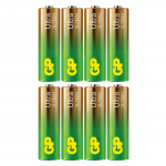 GP Battery Ultra Alkaline AA LR6 8-Pack GP Battery Ultra Alkaline AA LR6 8-Pack