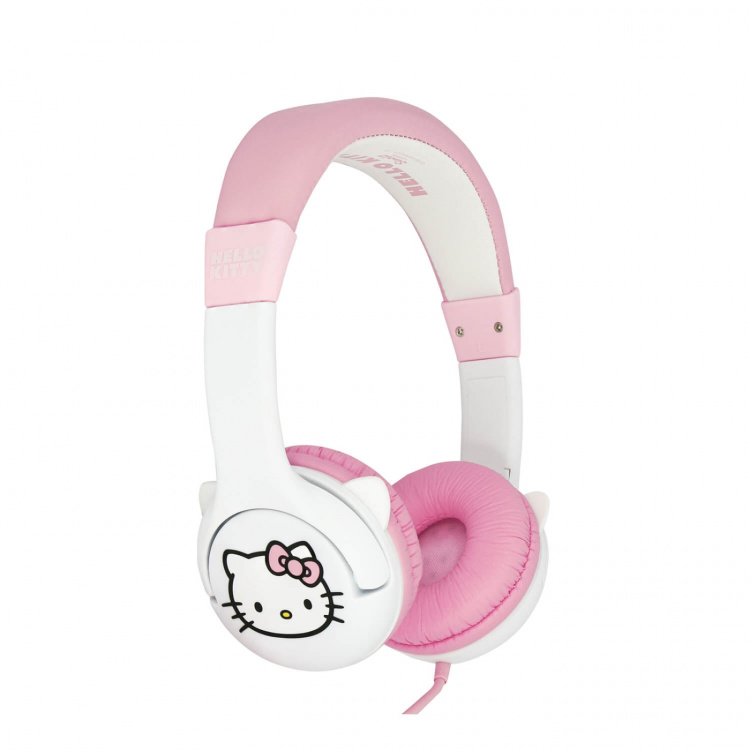 HELLO KITTY Headphones HELLO KITTY With Ears On-Ear 85dB Wired HELLO KITTY Headphones HELLO KITTY With Ears On-Ear 85dB Wired