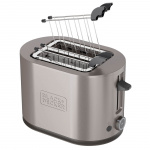 BLACK+DECKER Toaster Toaster 2-Slots 900W Inox BLACK+DECKER Toaster Toaster 2-Slots 900W Inox
