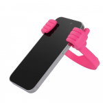 Gear Desktop Holder Mobile Phone Dark Pink