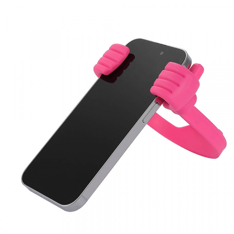Gear Desktop Holder Mobile Phone Dark Pink