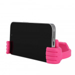 Gear Desktop Holder Mobile Phone Dark Pink