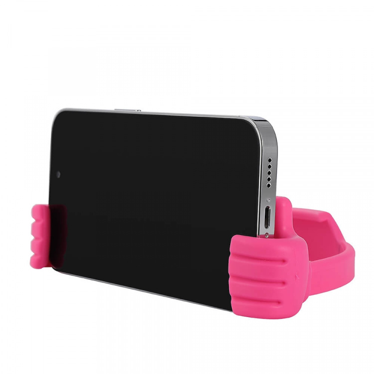 Gear Desktop Holder Mobile Phone Dark Pink
