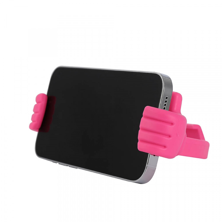Gear Desktop Holder Mobile Phone Dark Pink
