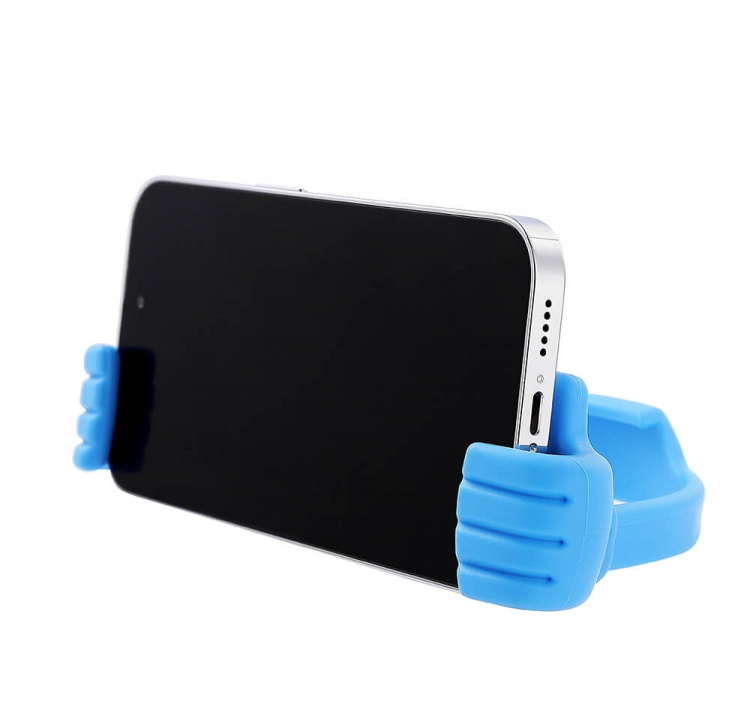 Gear Desktop Holder Mobile Phone Light Blue