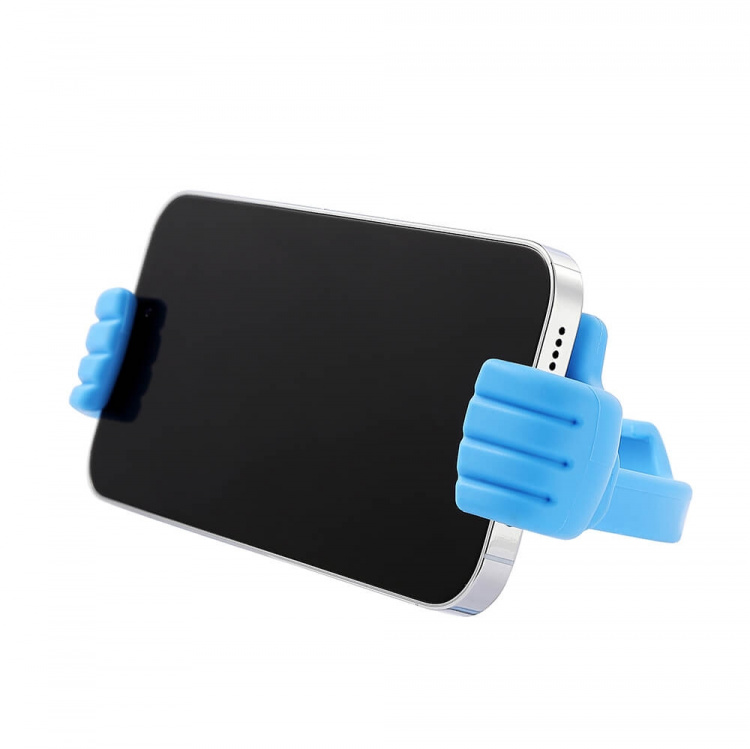 Gear Desktop Holder Mobile Phone Light Blue