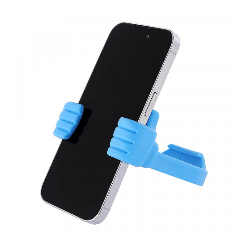 Gear Desktop Holder Mobile Phone Light Blue