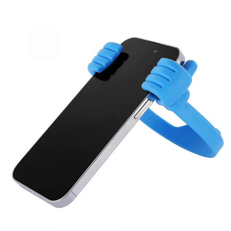 Gear Desktop Holder Mobile Phone Light Blue