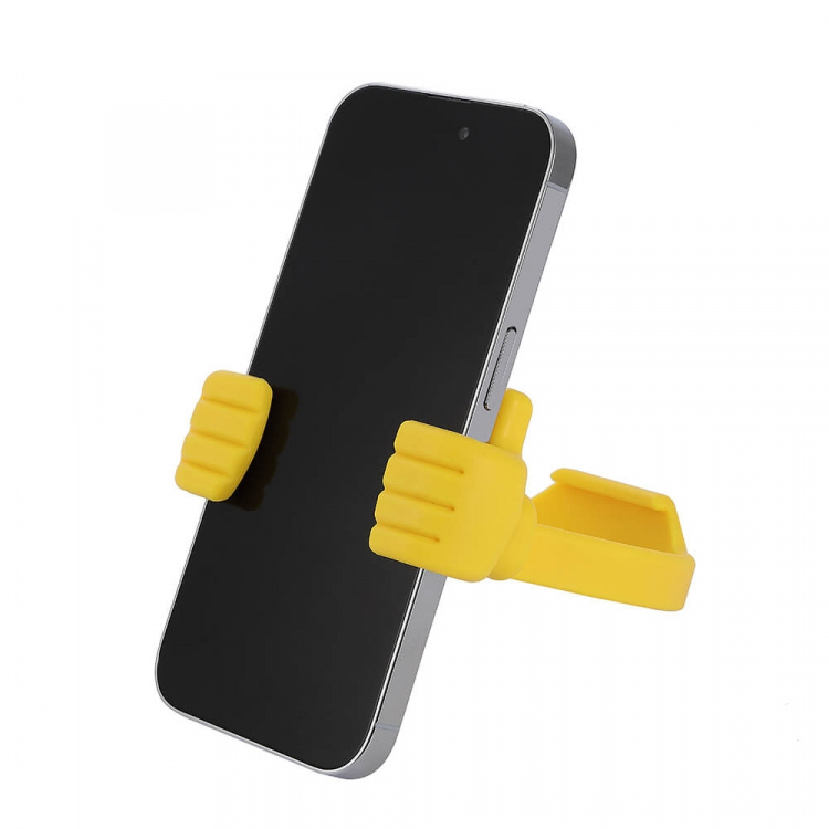 Gear Desktop Holder Mobile Phone Yellow