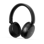 Nedis Wireless Over-Ear Headphones | Battery play time: 12 hrs | Built-in microphone | Press Control | Voice control support | Volume control | Black Nedis Wireless Over-Ear Headphones | Battery play time: 12 hrs | Built-in microphone | Press Control | Voice control support | Volume control | Black