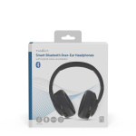 Nedis Wireless Over-Ear Headphones | Battery play time: 28 hrs | Built-in microphone | Press Control | Voice control support | Volume control | Black Nedis Wireless Over-Ear Headphones | Battery play time: 28 hrs | Built-in microphone | Press Control | Voice control support | Volume control | Black
