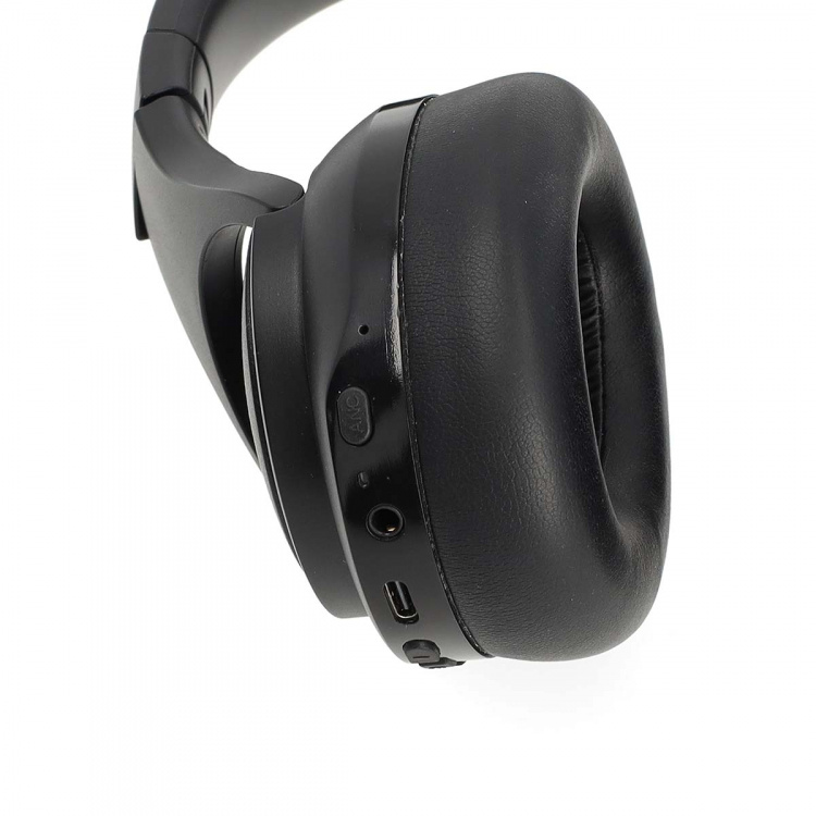 Nedis Wireless Over-Ear Headphones | Battery play time: 28 hrs | Built-in microphone | Press Control | Voice control support | Volume control | Black Nedis Wireless Over-Ear Headphones | Battery play time: 28 hrs | Built-in microphone | Press Control | Voice control support | Volume control | Black