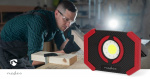 Nedis Work Lamp | 10 W | Battery Powered | 5 V DC | N/A | Rechargeable | Light duration: 10 h | 1000 lm | Light range: 30 m Nedis Work Lamp | 10 W | Battery Powered | 5 V DC | N/A | Rechargeable | Light duration: 10 h | 1000 lm | Light range: 30 m