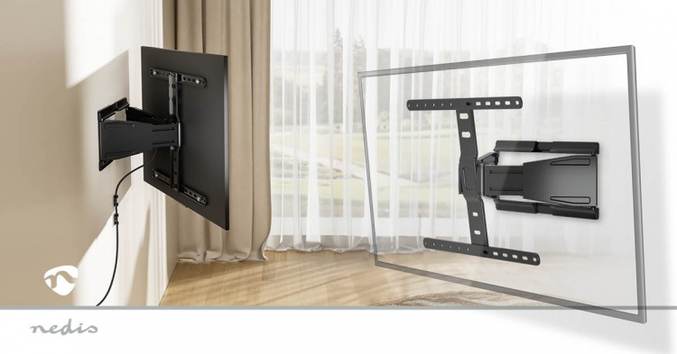 Nedis Full Motion TV Wall Mount | 43 - 90  Nedis Full Motion TV Wall Mount | 43 - 90