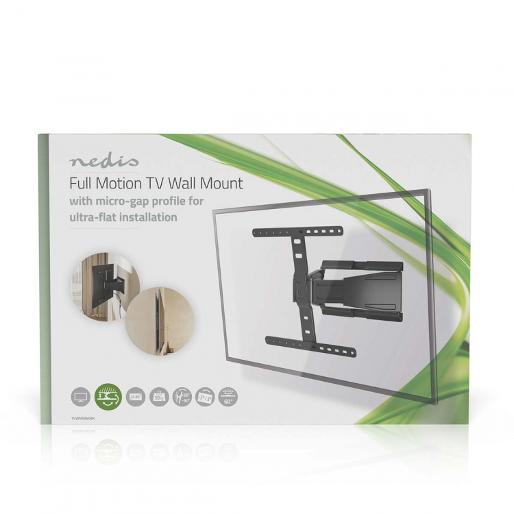 Nedis Full Motion TV Wall Mount | 43 - 90  Nedis Full Motion TV Wall Mount | 43 - 90