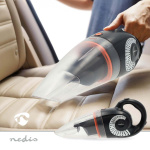 Nedis Handheld Vacuum Cleaner | 90 W | Rechargeable | Dry / Wet | Li-Ion | Black / Grey / Orange